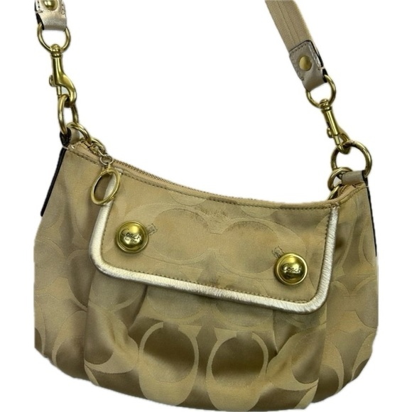 Coach Signature “C” Poppy Groovy Crossbody Purse - Picture 5 of 16